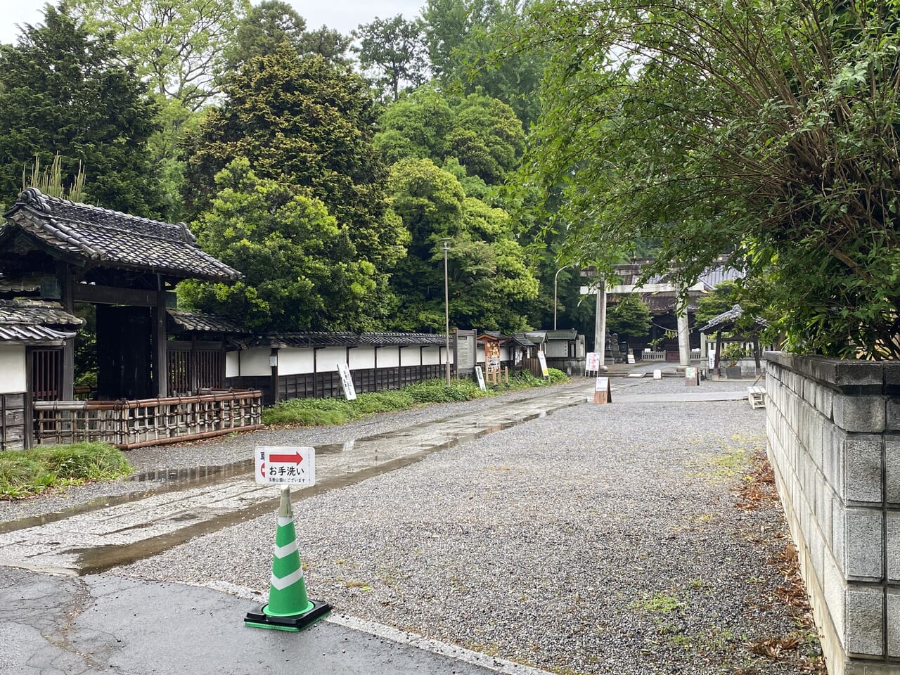 玉敷神社参道