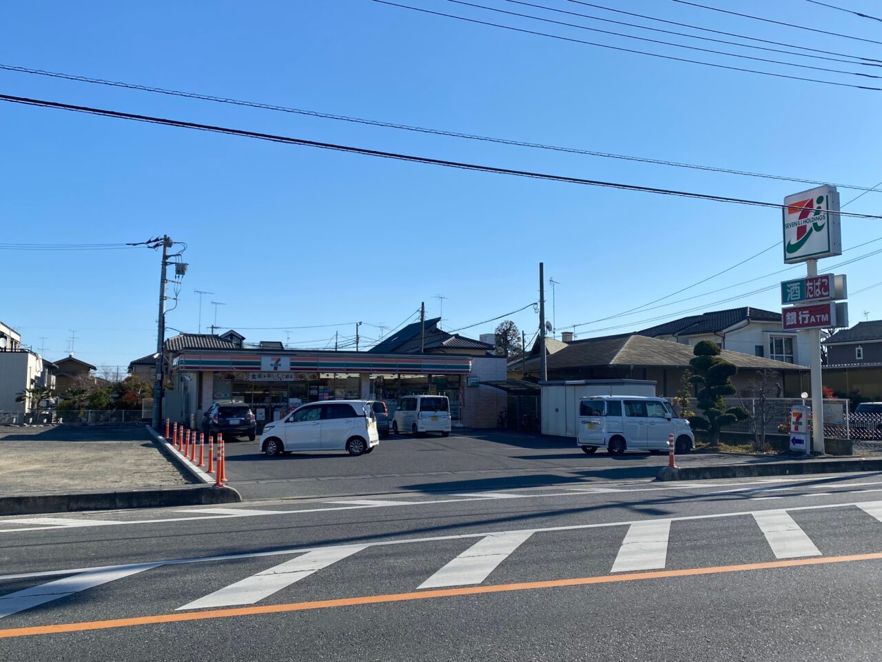 現在営業中のセブンイレブン行田向町店