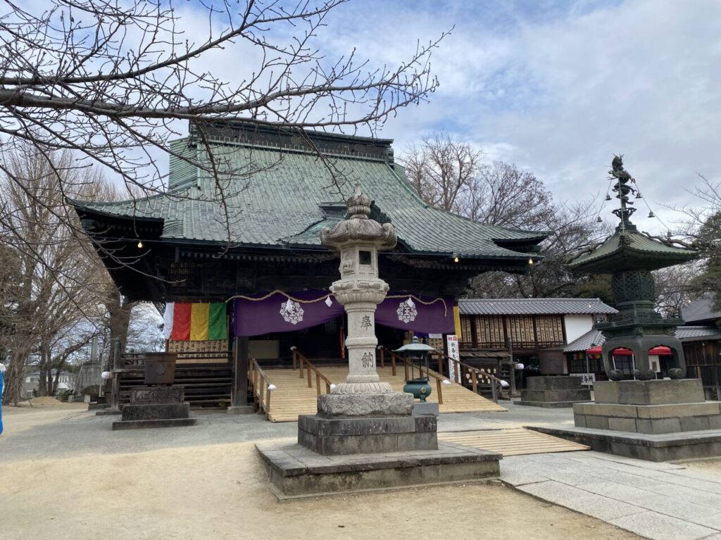 不動岡不動尊總願寺本堂