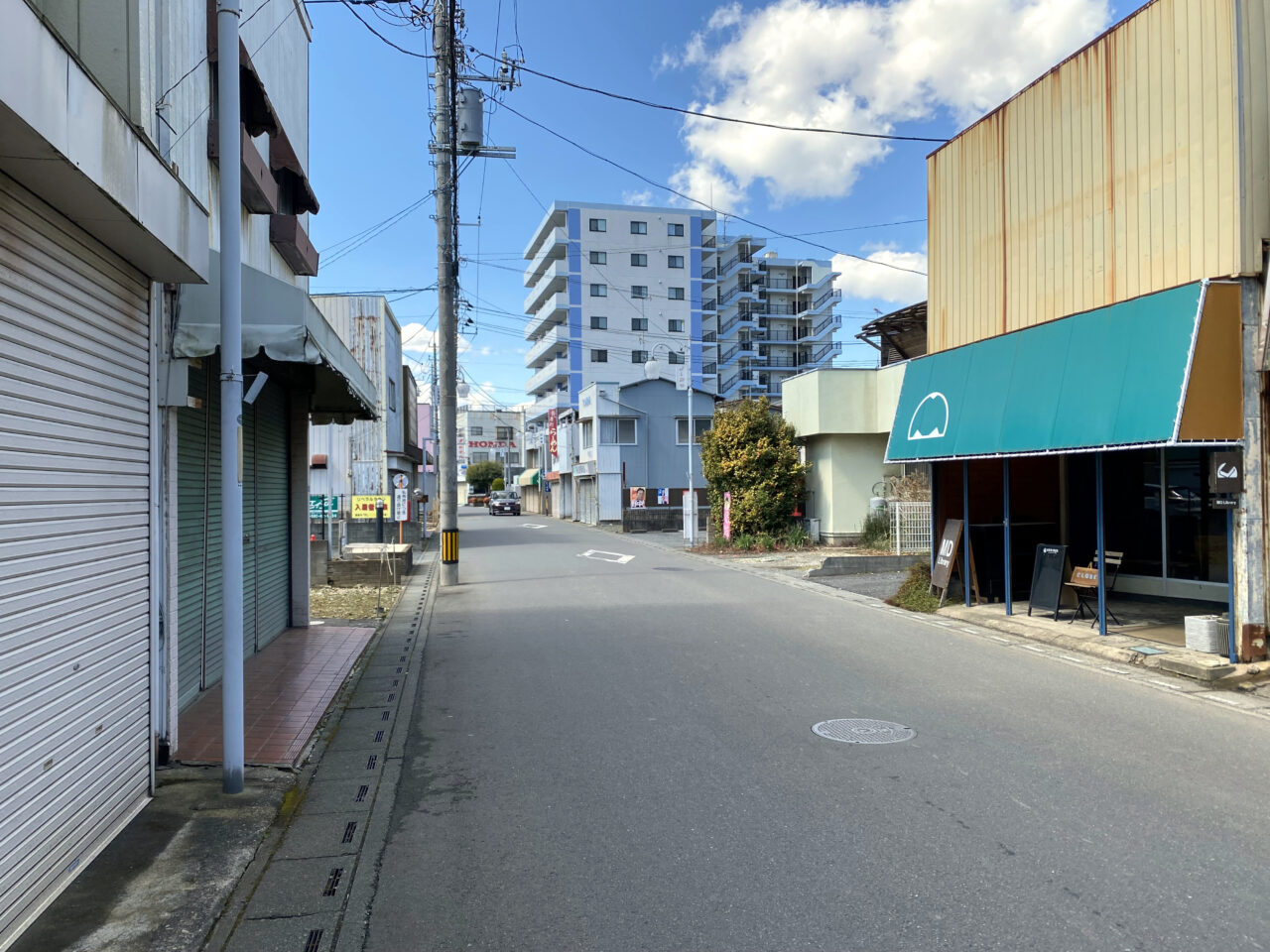 松原通り商店会（MD Library前）