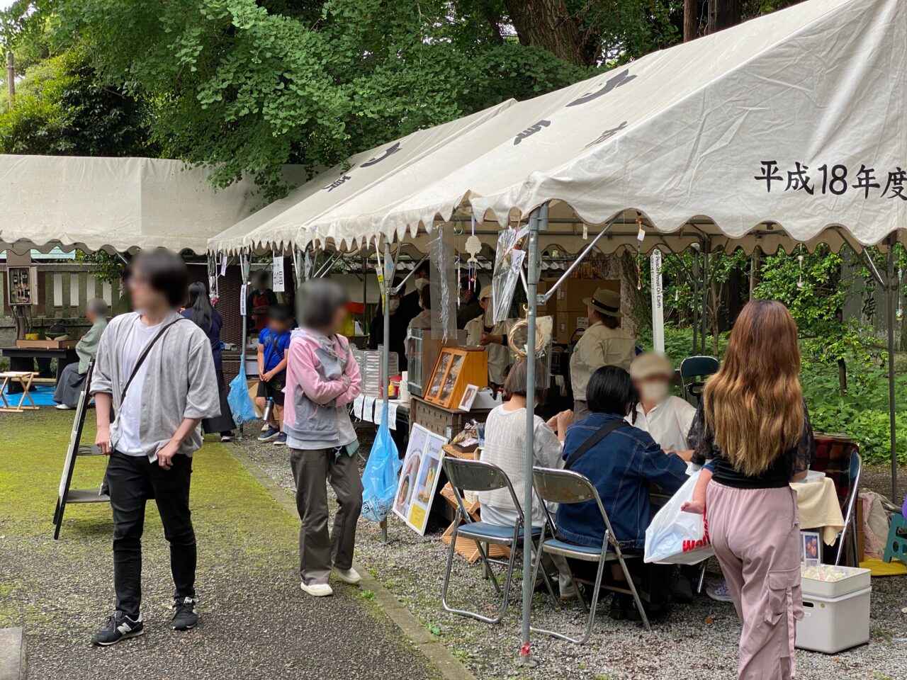 物販ブース