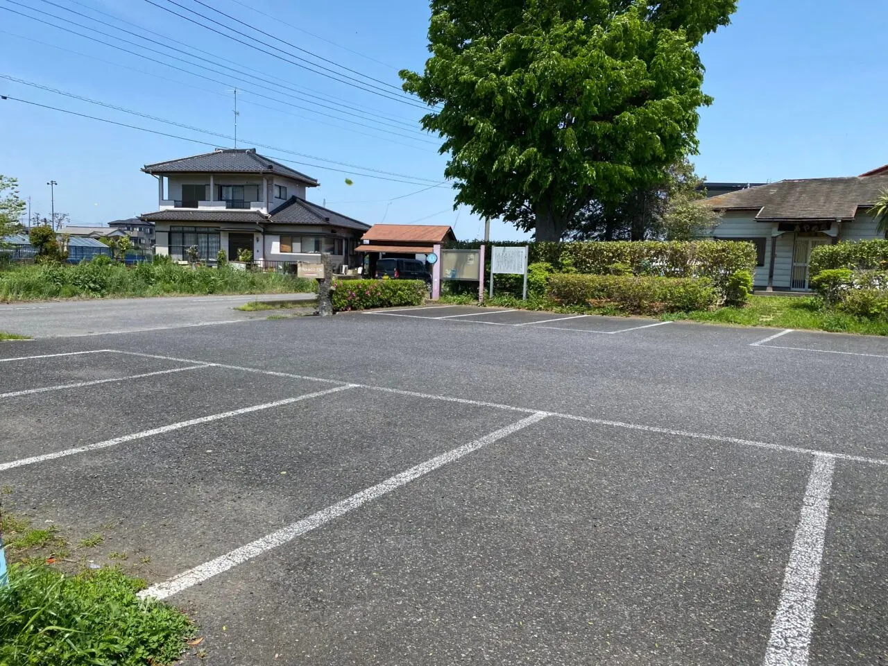 旧川ふるさと公園（駐車場）