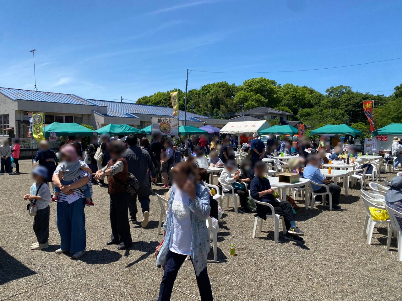 村君あおぞら市場の会場の様子