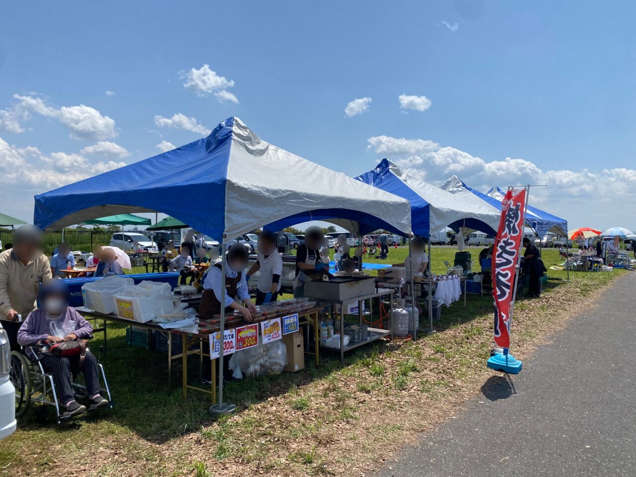 道の駅はにゅうゴールデンウィークイベント会場