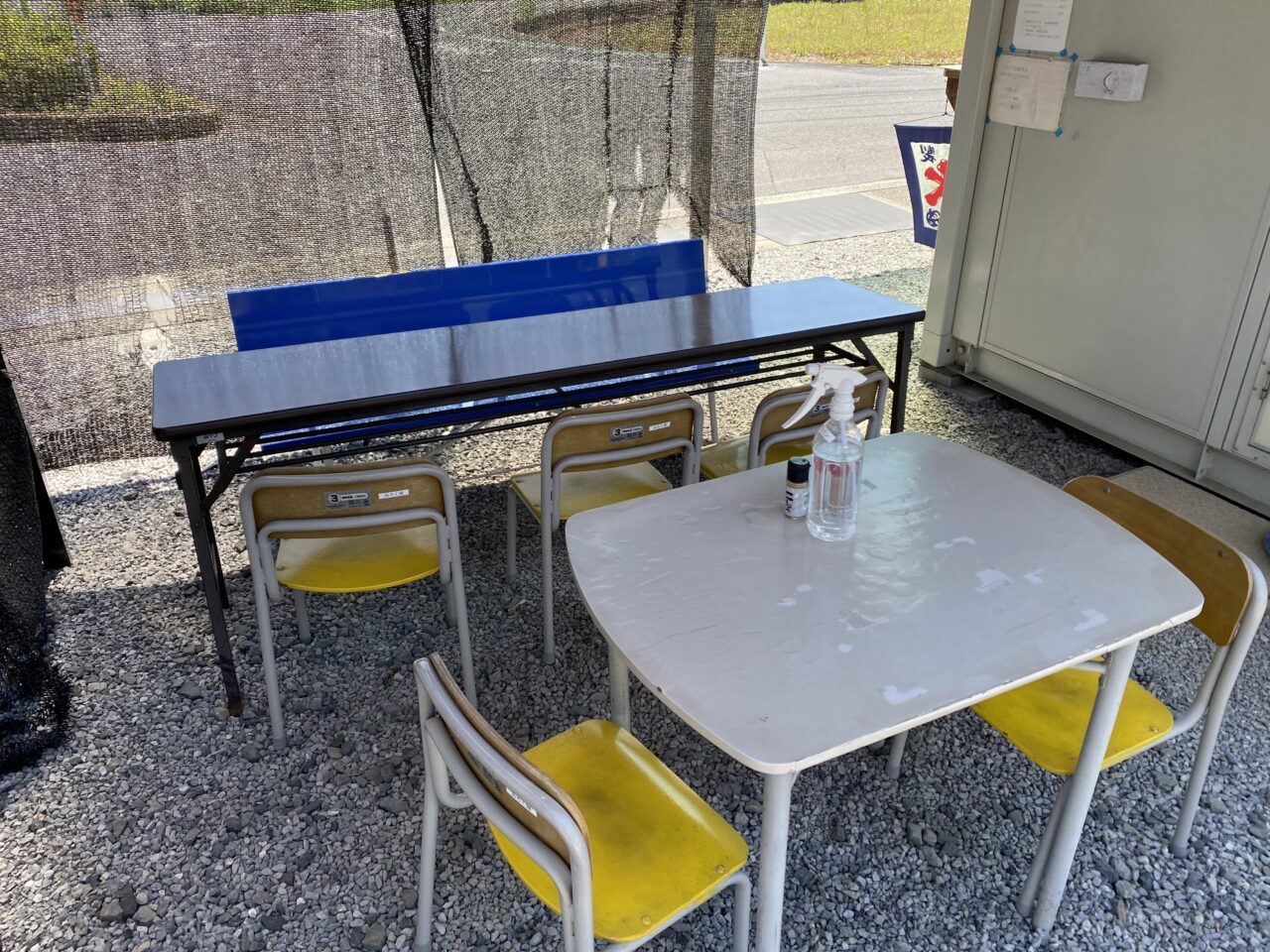 みろく屋のイートインスペース