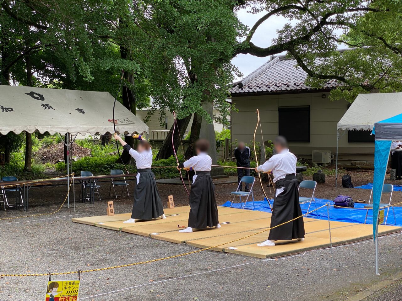 射会の風景