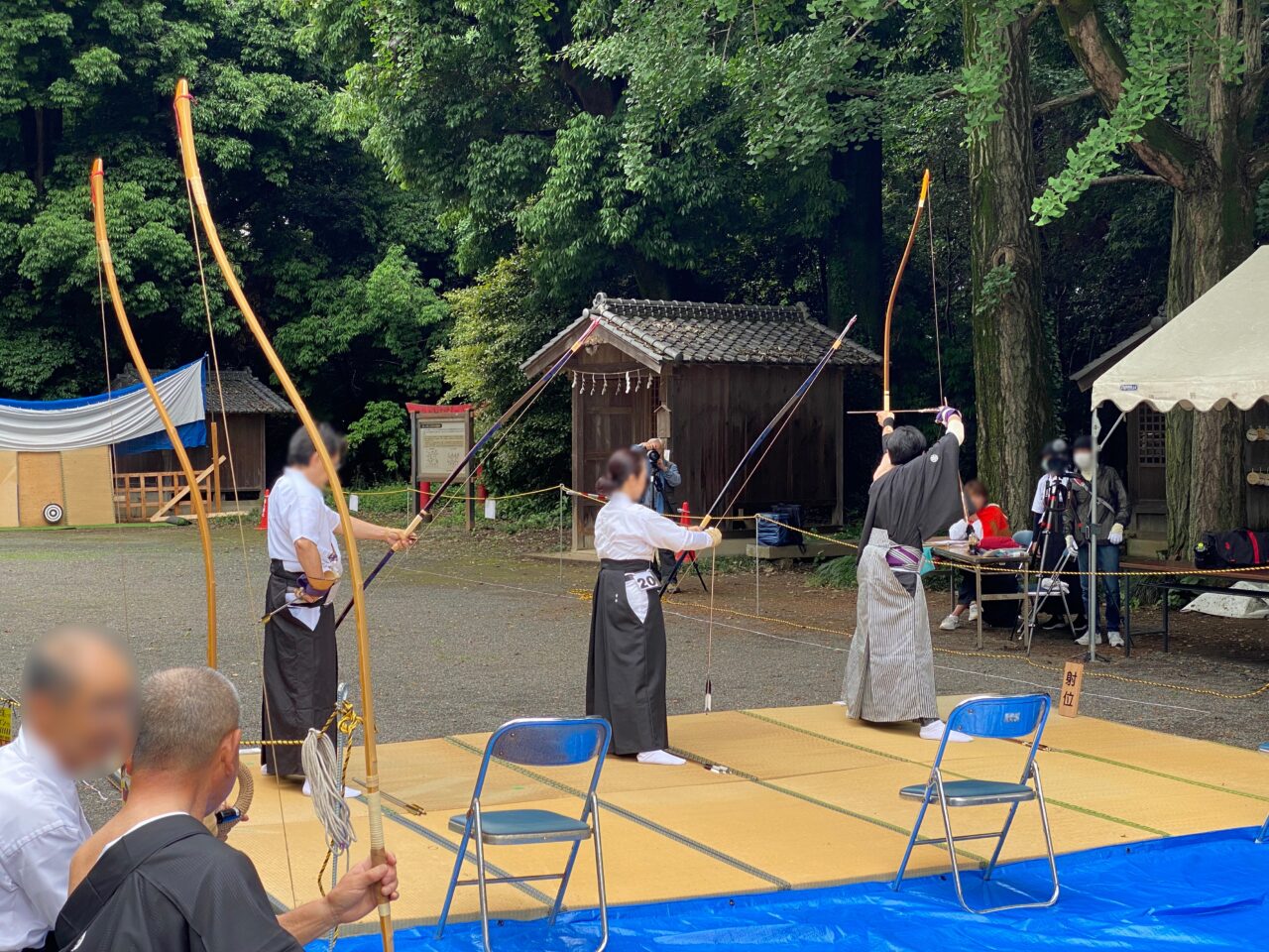 射会の風景