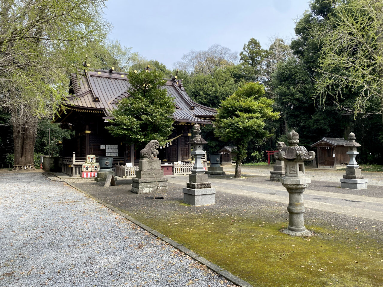玉敷神社境内