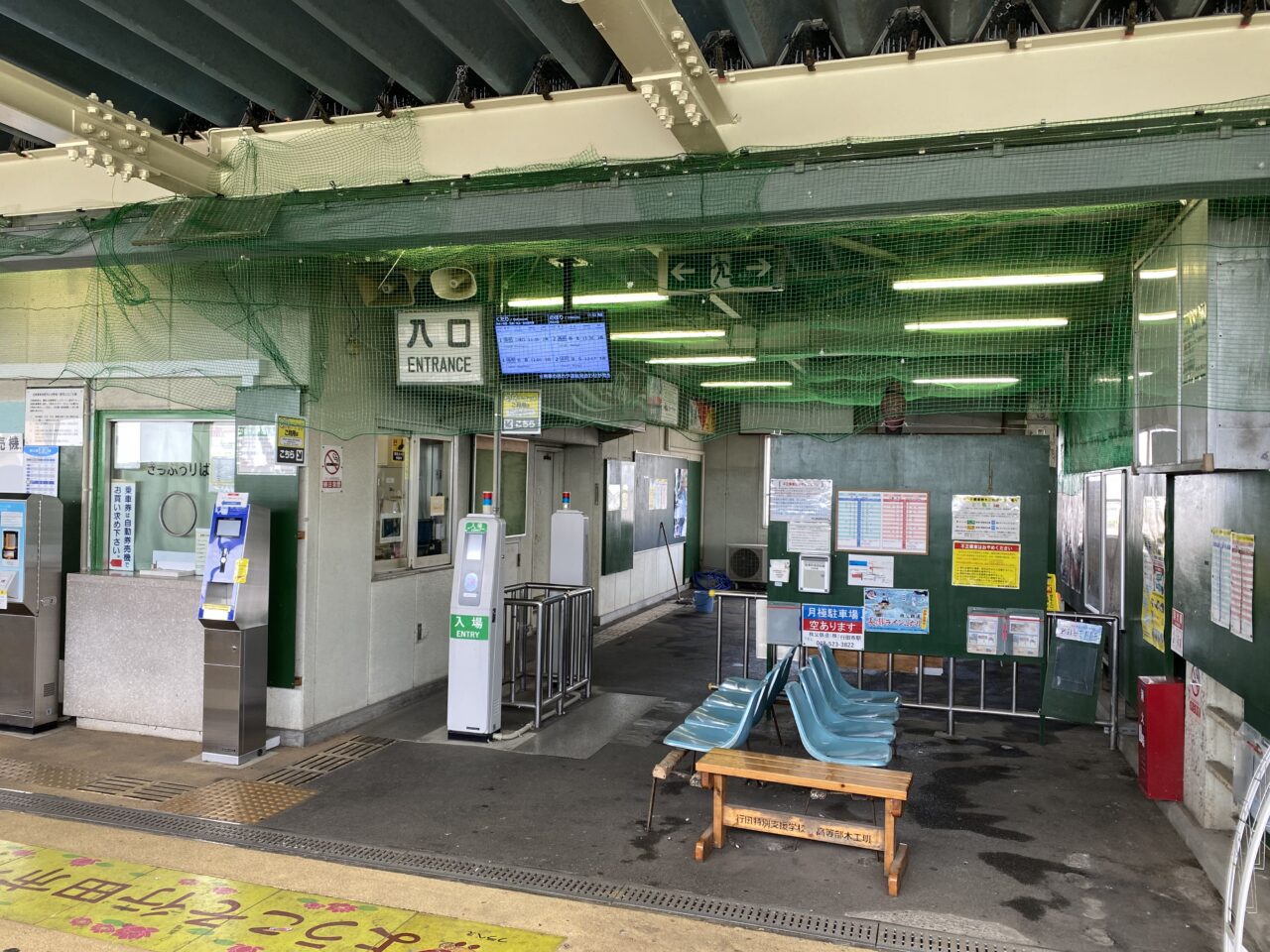 行田市駅の改札