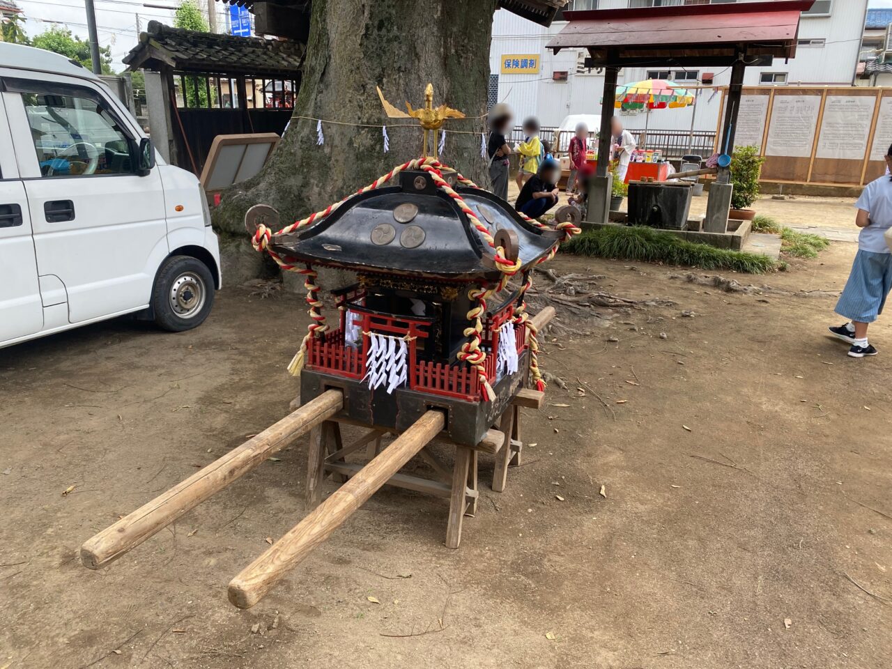 佐間天神社の子供神輿