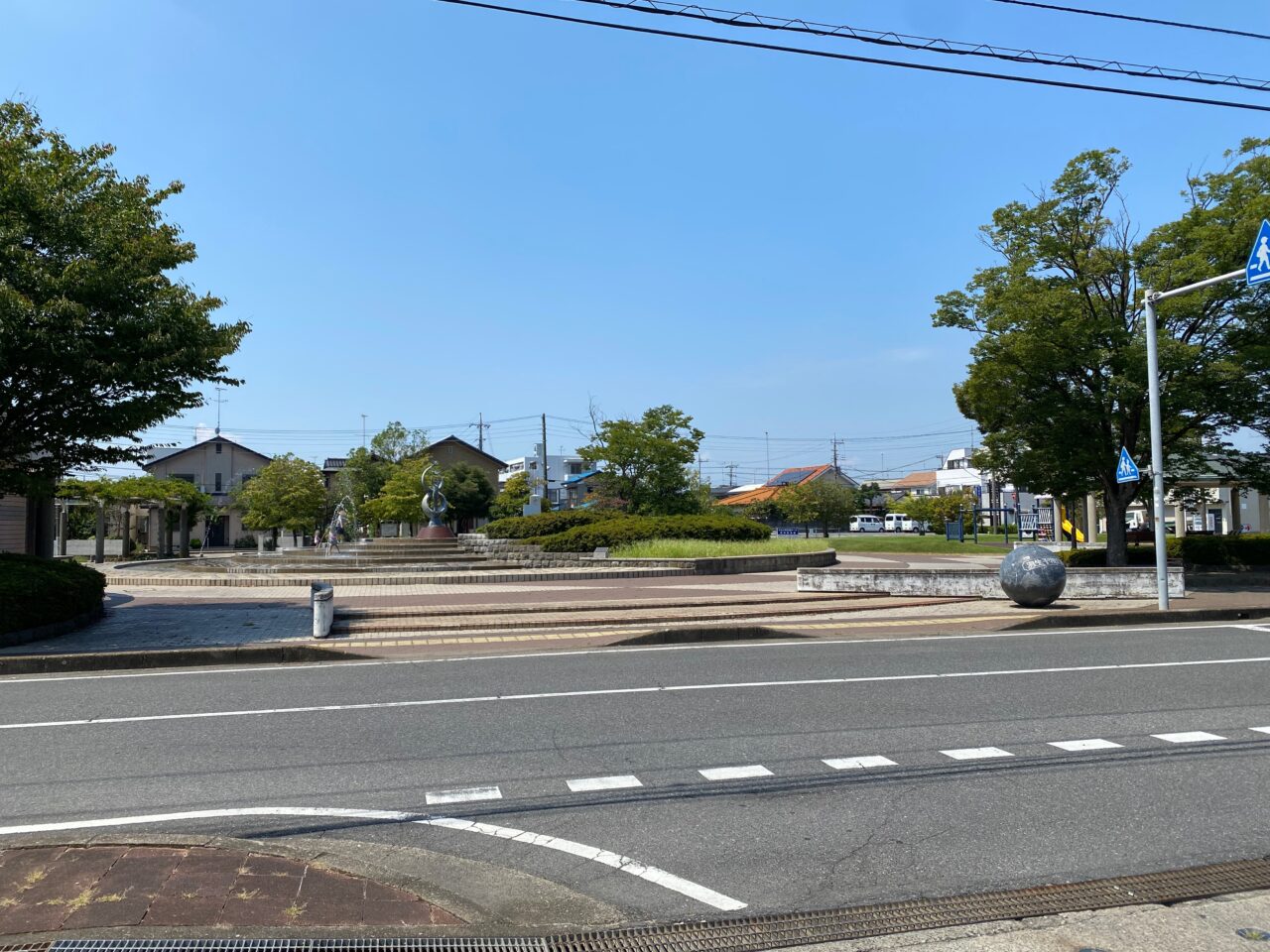 羽生平和公園の全景