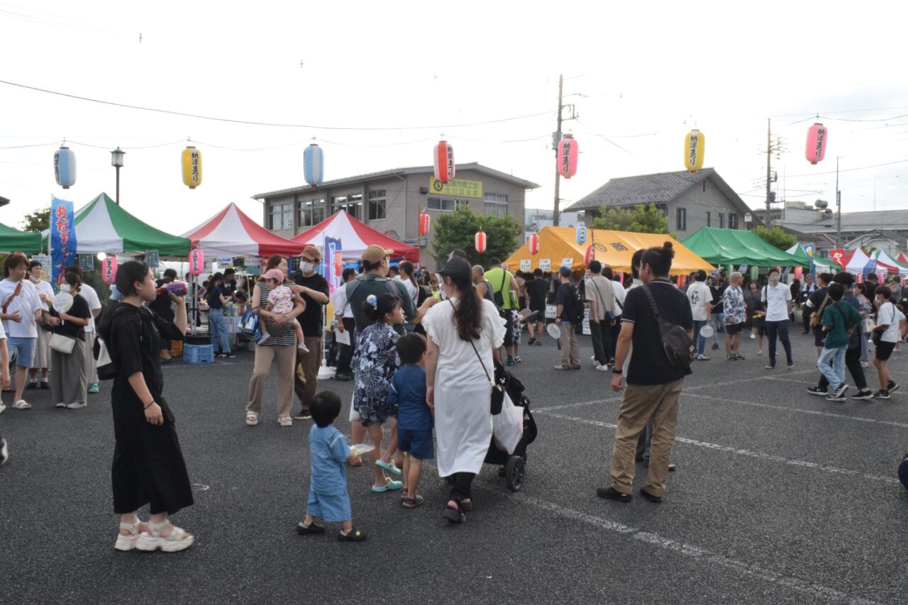昨年の商工会Summer Festaの風景