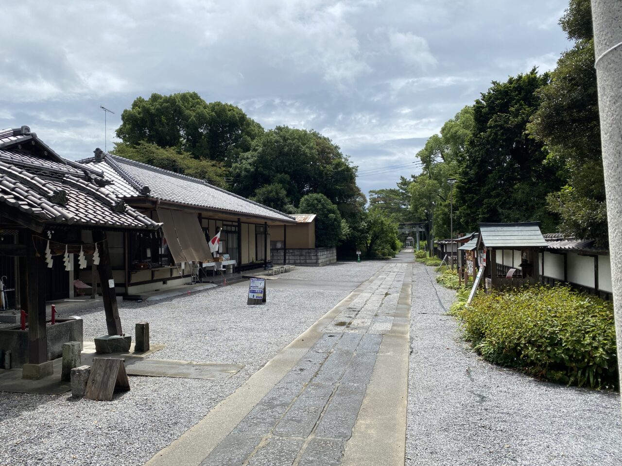 玉敷神社の参道