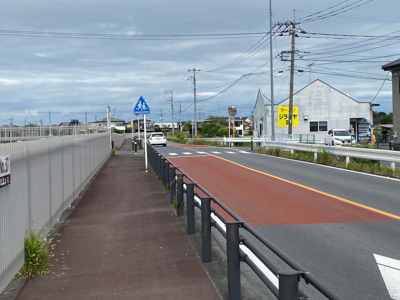 武蔵水路とラーメンジライヤⅢ