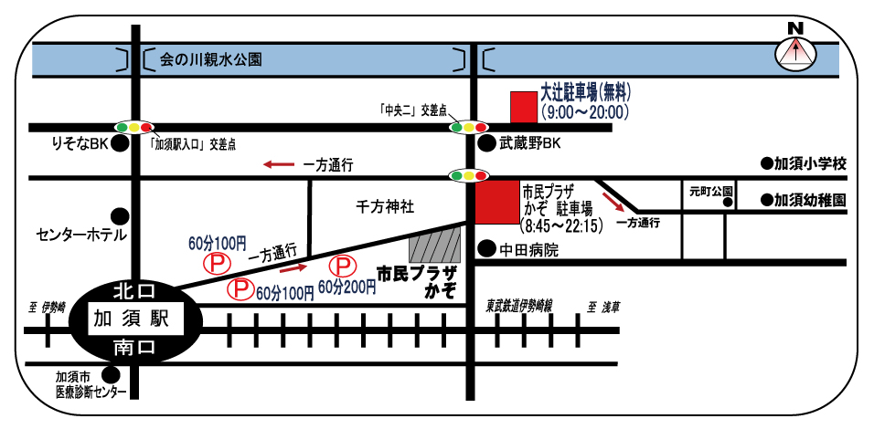 千方神社奉納弓道大会の駐車場