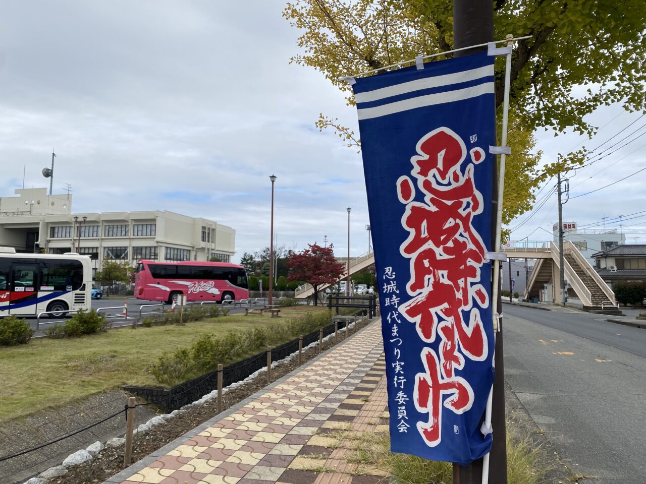 忍城時代まつりのノボリ旗