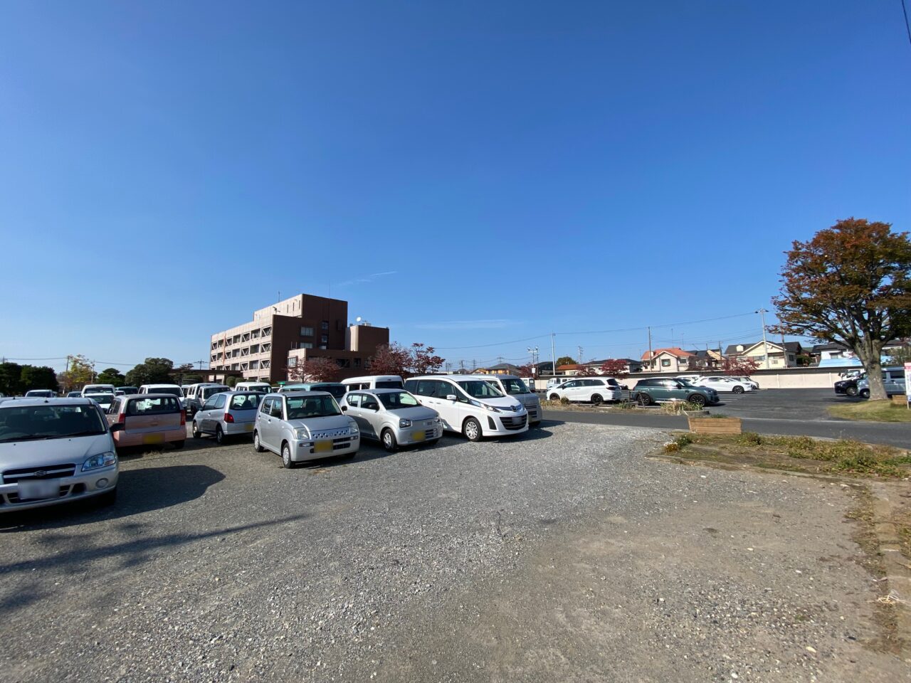 メイン会場となる羽生市役所駐車場エリア
