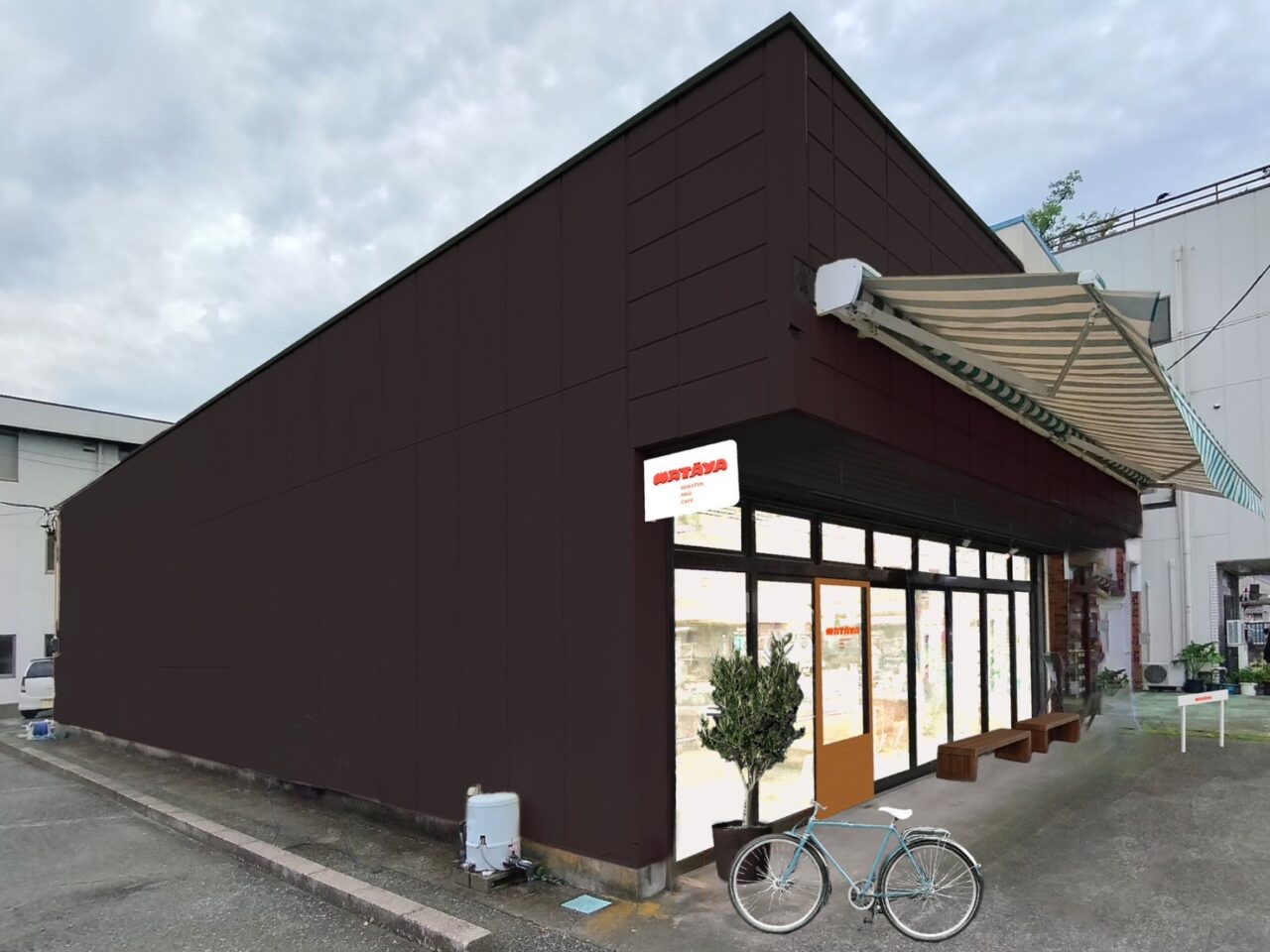 リニューアル後のわたや店舗イメージ