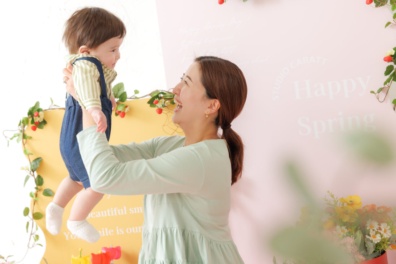 親子のふれあい