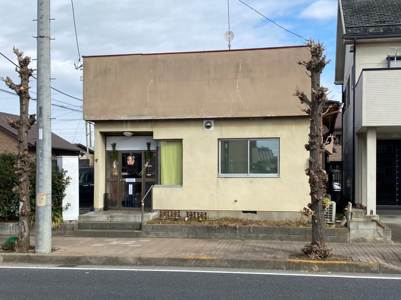 たいやきの分福屋の店舗跡