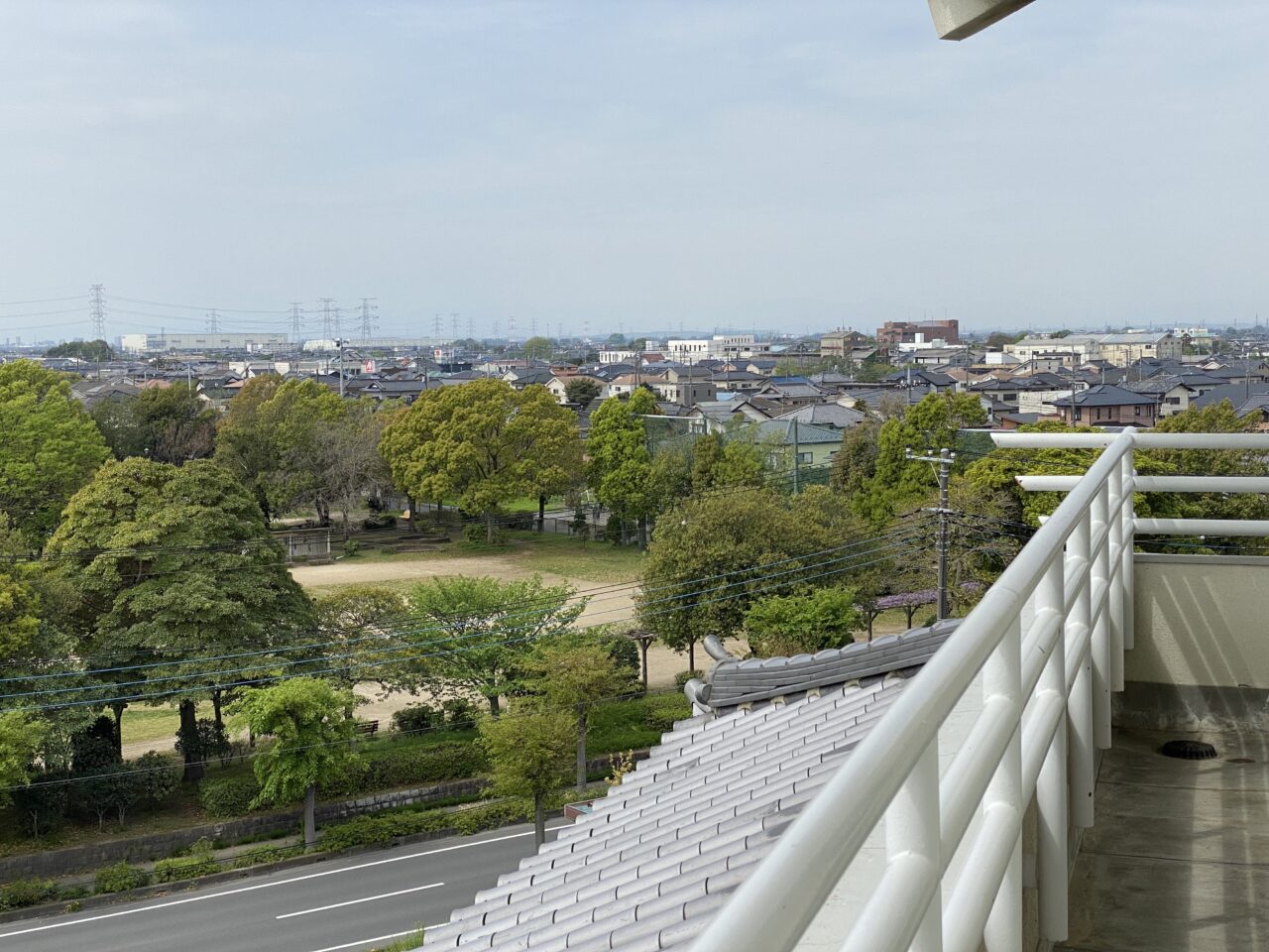 騎西城天守閣の回廊