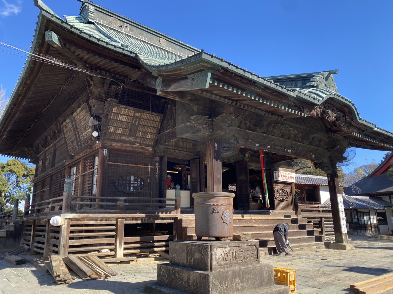 不動ヶ岡不動尊總願寺本堂