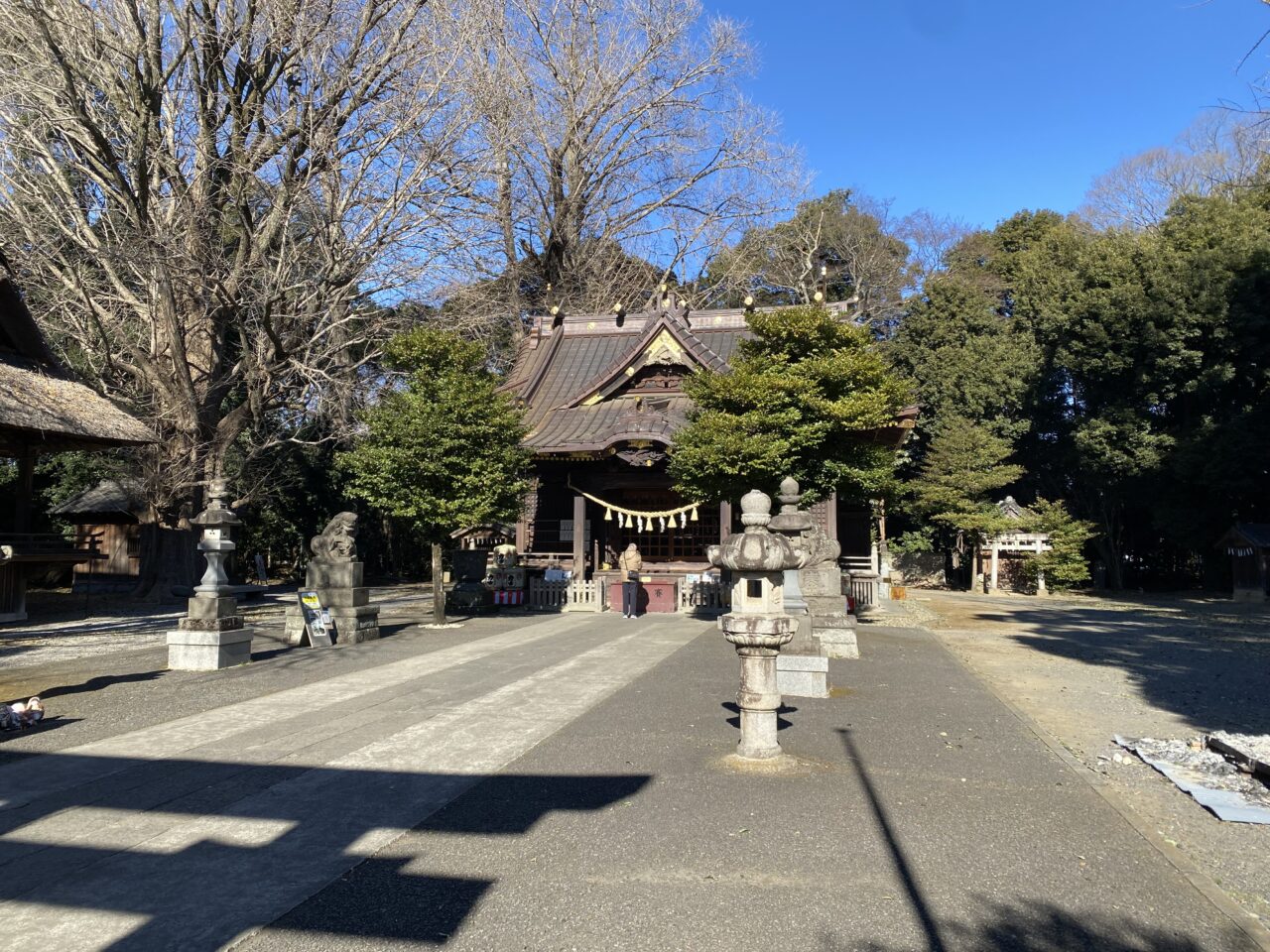 玉敷神社境内