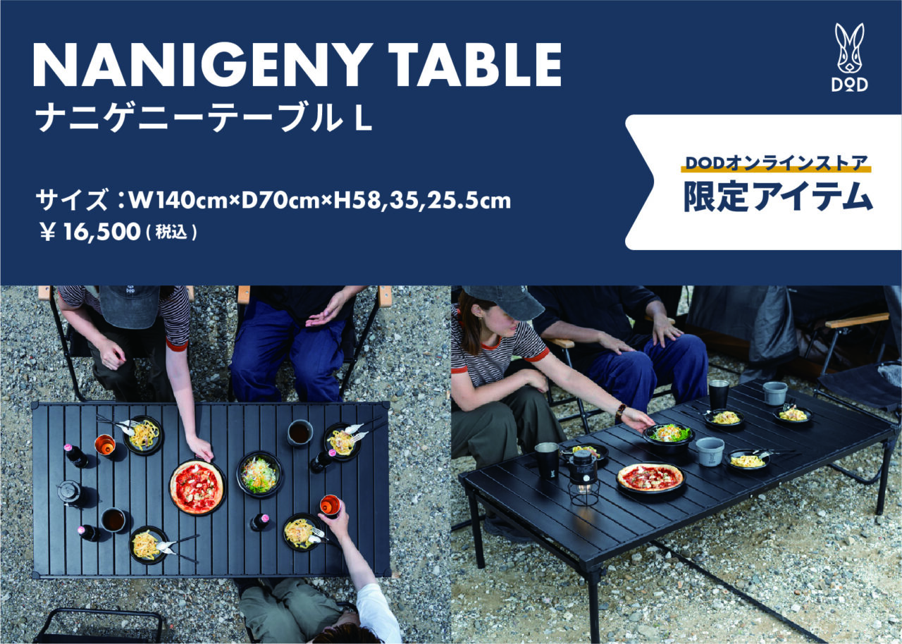 ナニゲニーテーブル
