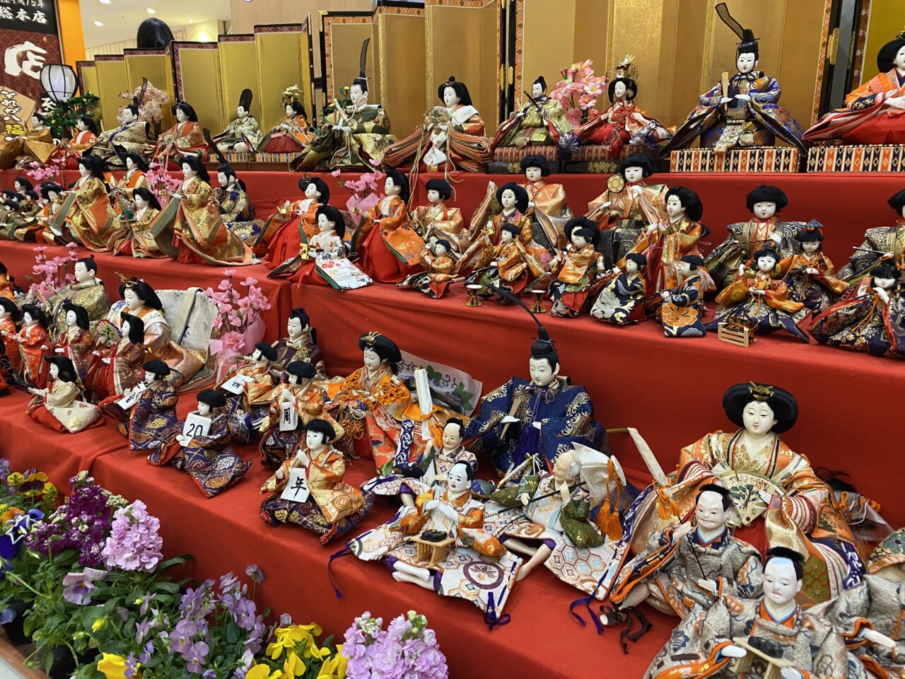 鴻巣びっくりひな祭りのお雛様