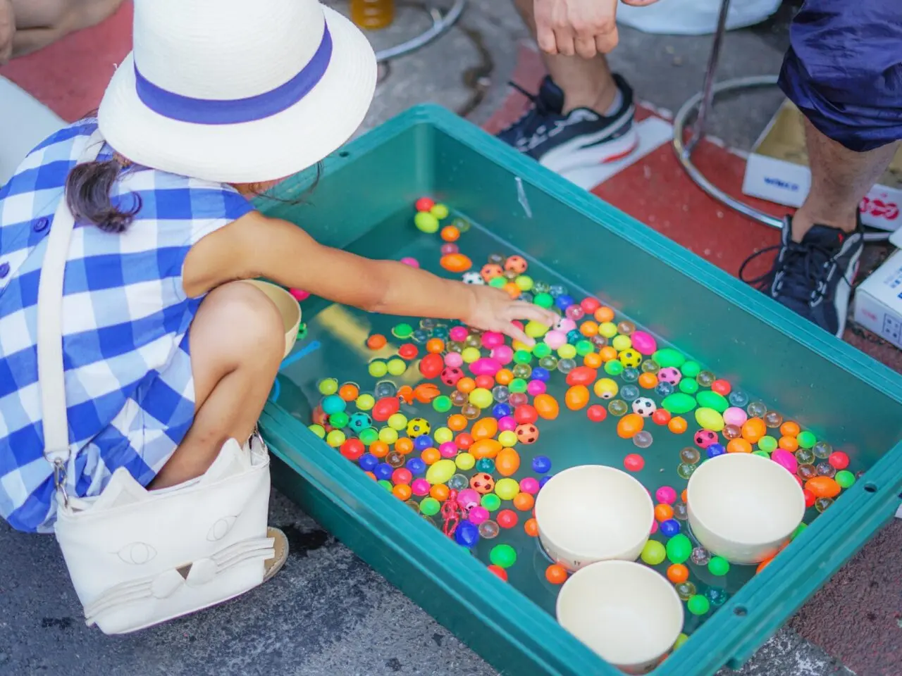 スーパーボールすくい