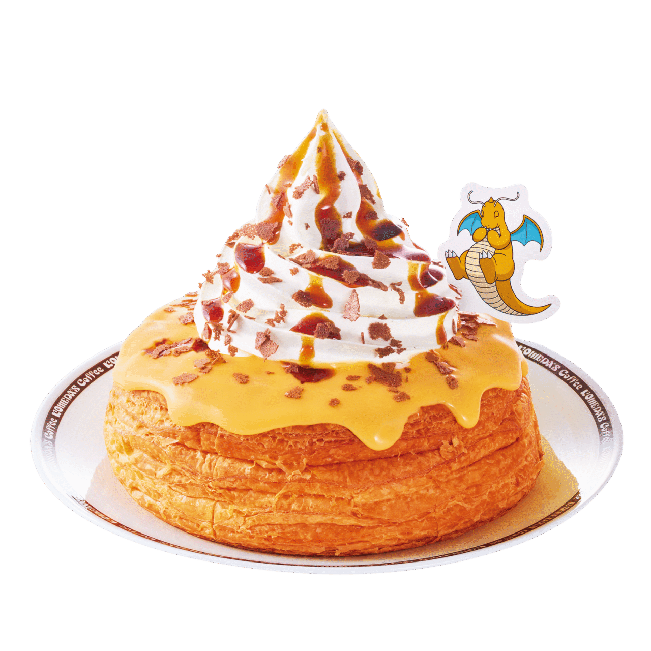 カイリューのシロノワール カスタードプリン