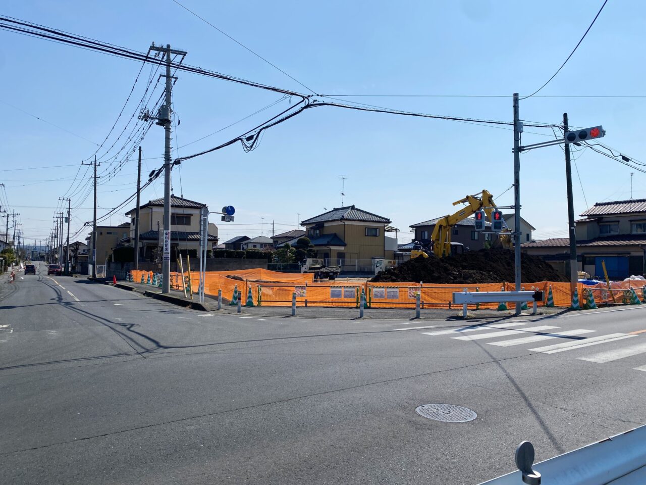 東栄1丁目の交差点