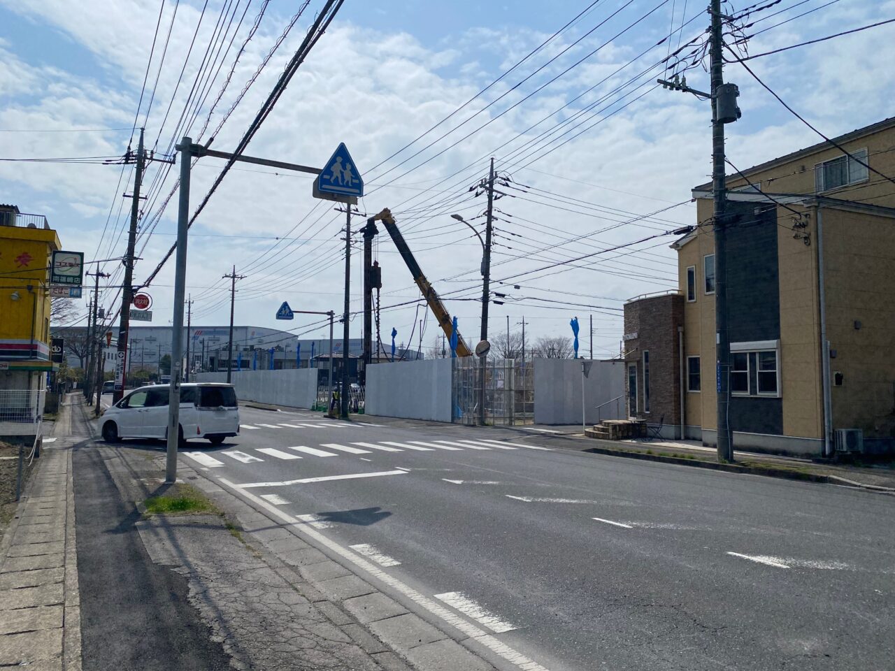 埼玉トヨペットの工事現場