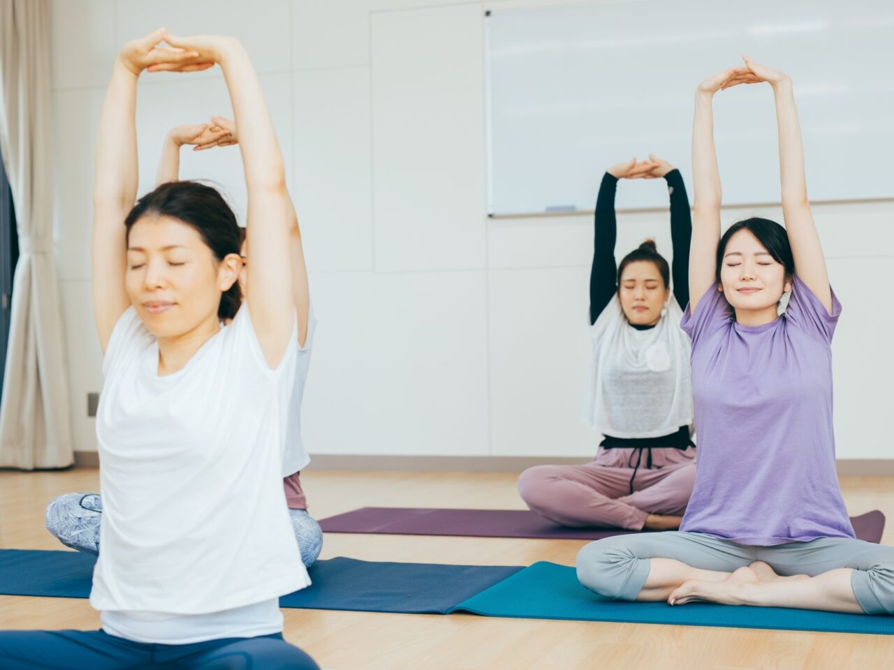 ヨガのレッスン