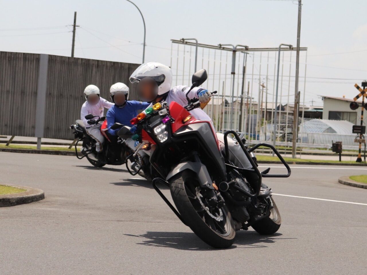 「ハーレートライディング」の様子