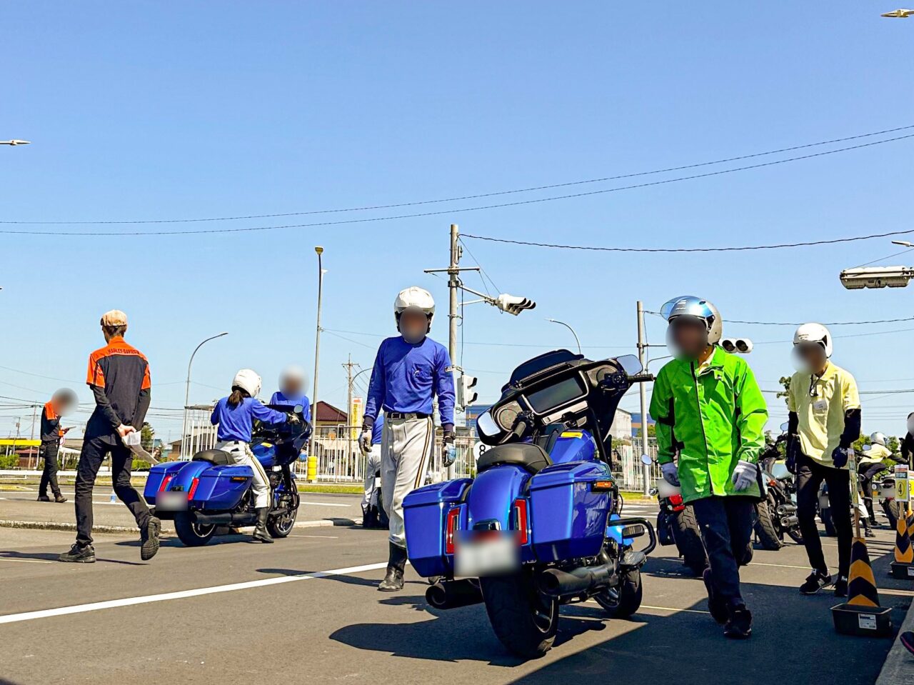 初めてでも安心のハーレー試乗会