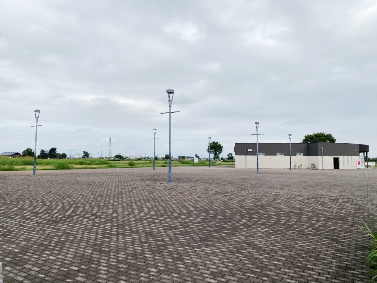 火祭り市場会場付近