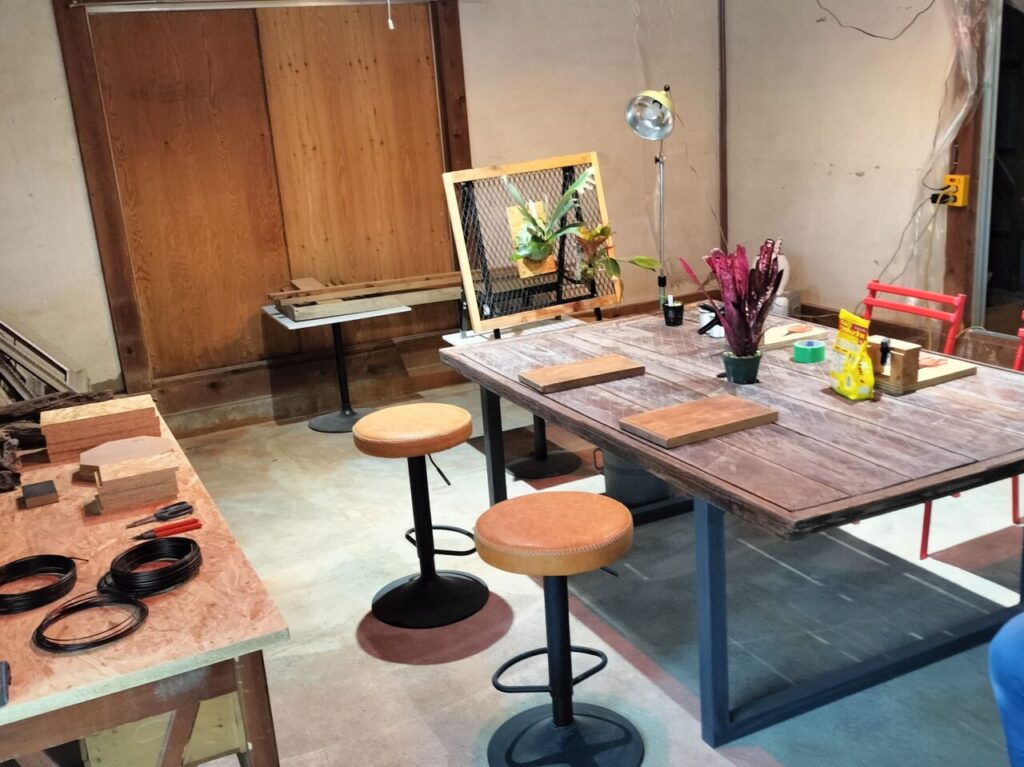 「PavoneGiardino」ビカクシダ板付けワークショップ