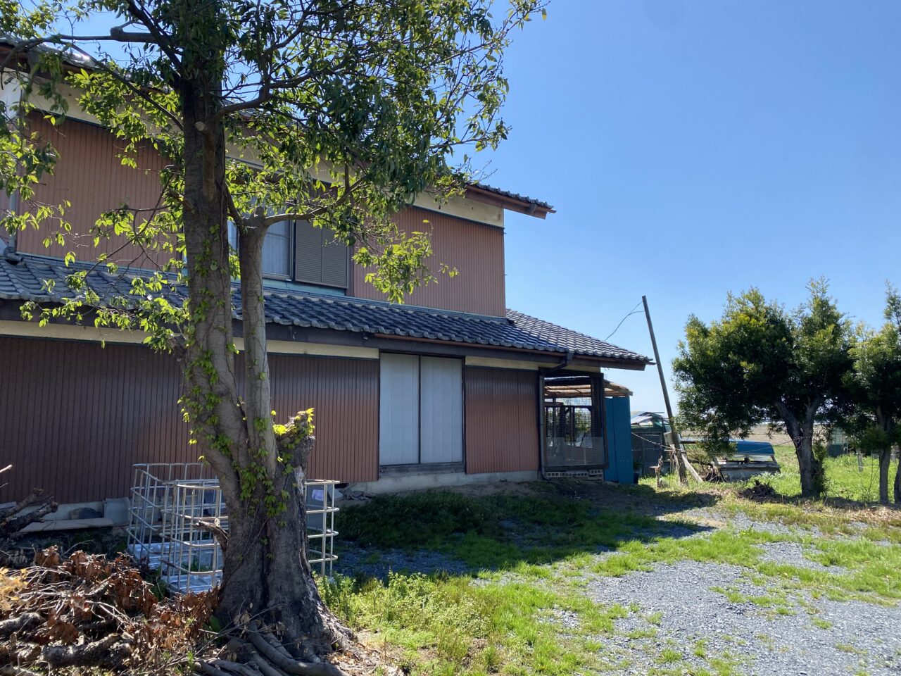 「PavoneGiardino」ワークショップエリアの建物