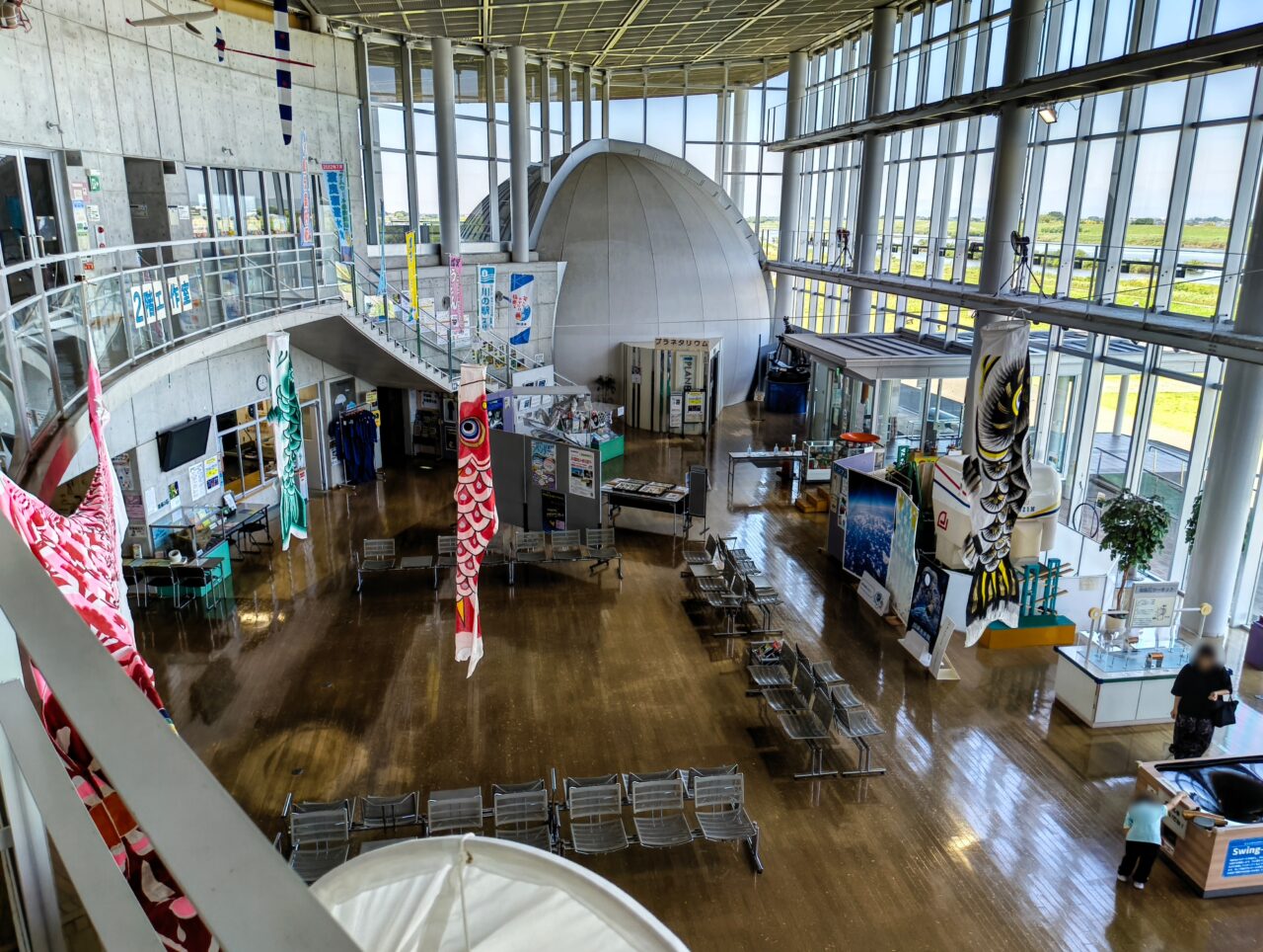 加須未来館の館内
