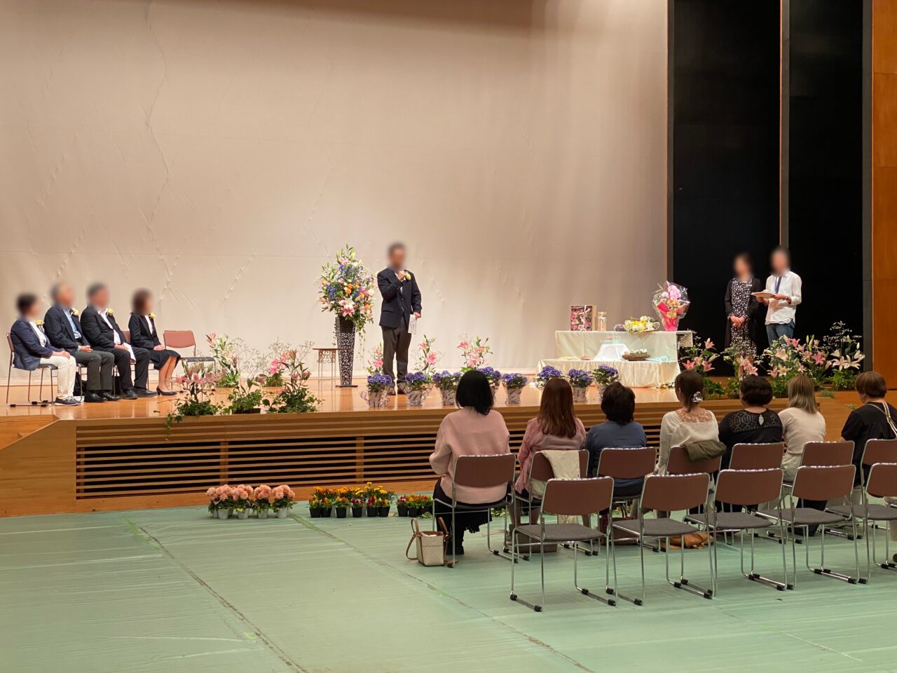 かぞフラワーフェスティバル2025の会場風景