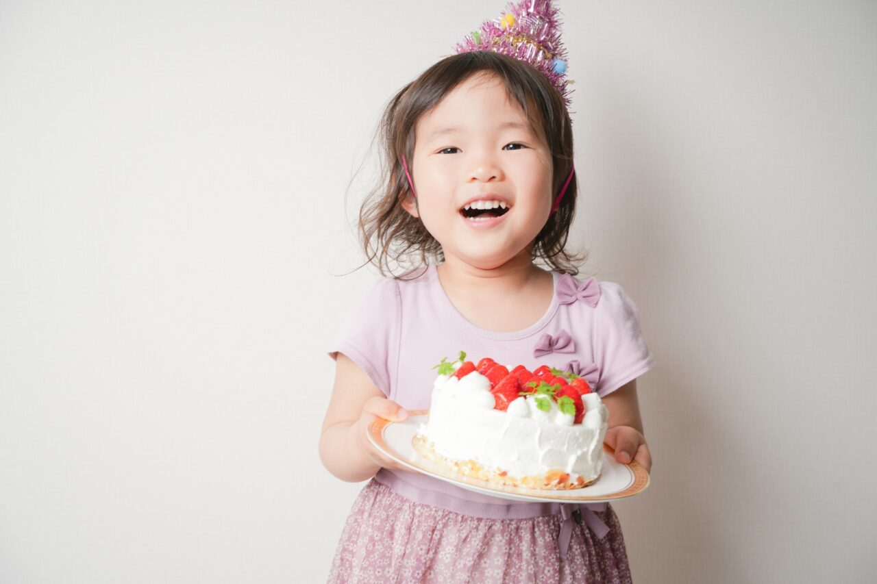 誕生日の女の子