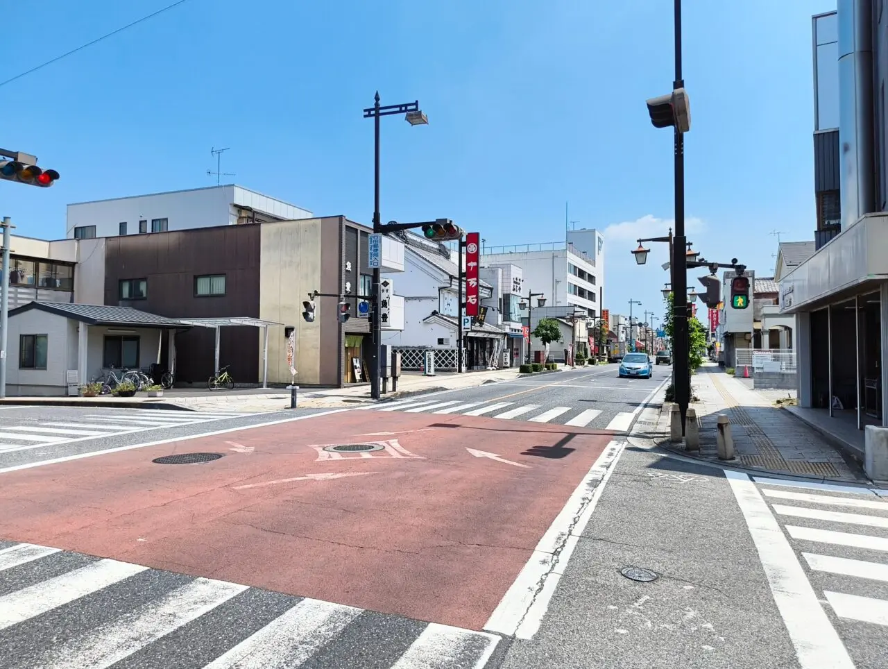 行田中心市街地（県道128号）
