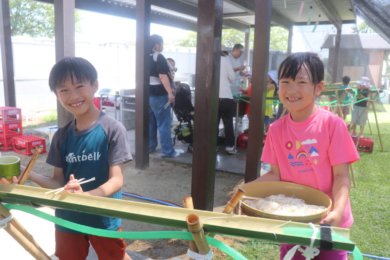 涼しくて美味しい流しそうめんで夏休みの最高の思い出を作ろう