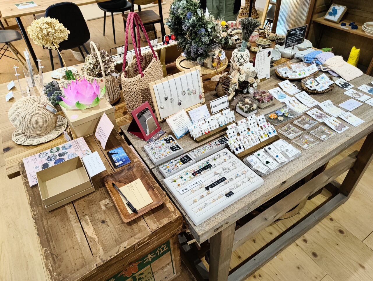 花＊はな展展示品（アクセサリー等）