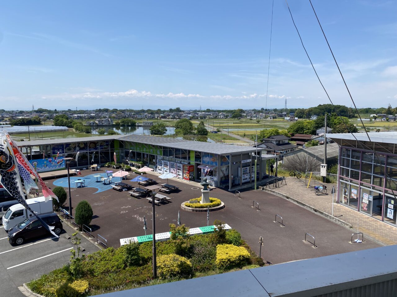 道の駅かぞわたらせ屋外広場