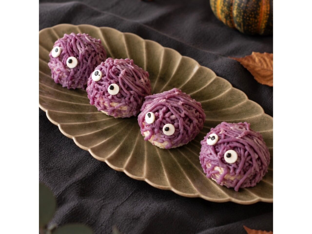 ハロウィンのお肉ケーキ