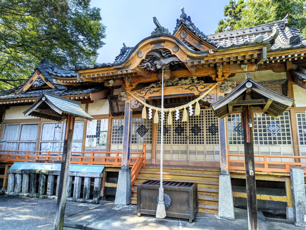 久伊豆神社拝殿