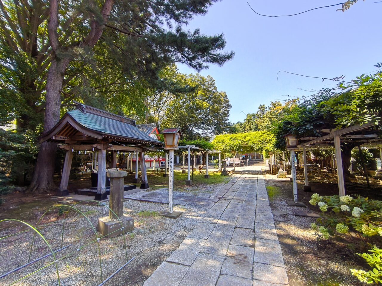 久伊豆神社参道