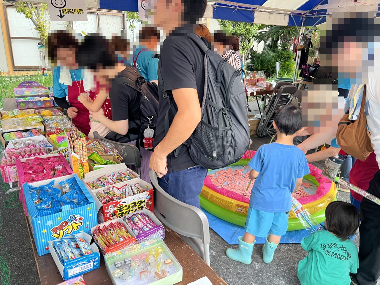 おおとね商工夏まつりの模擬店